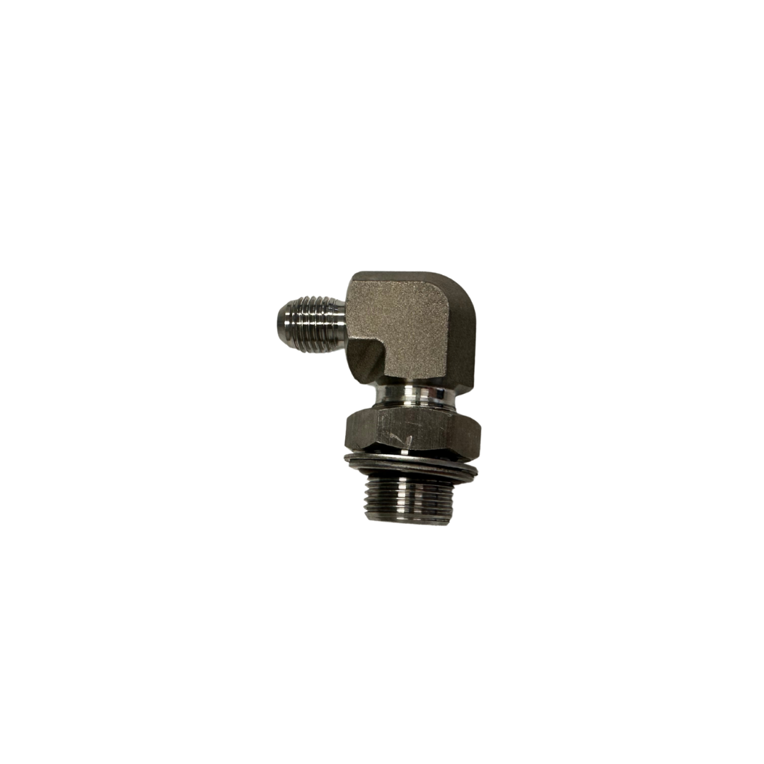3/8 bsppm to 7/16 jic elbow 316 stainless steel hydraulic fittings