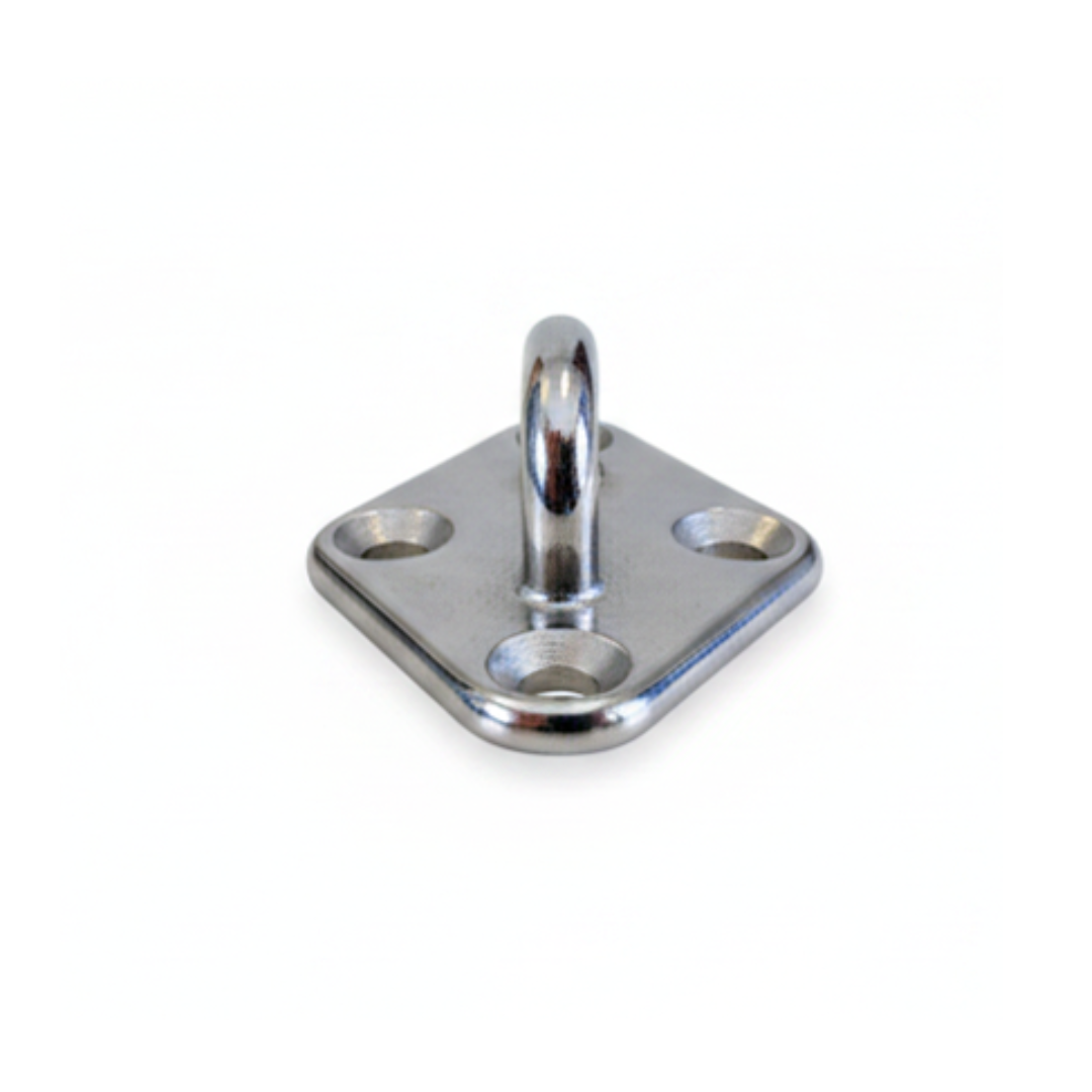Diamond Pad Eye 90mm 316 Stainless Steel